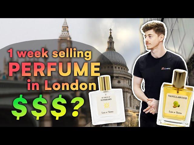 HOW MUCH I MADE IN 1 WEEK WITH MY NICHE PERFUME BRAND AT A POP UP STORE