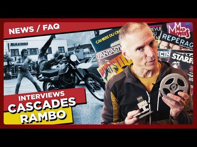 RAMBO Extraits EXCLUSIFS des INTERVIEWS  - SOUVENIRS 80s -  NEWS FAQ
