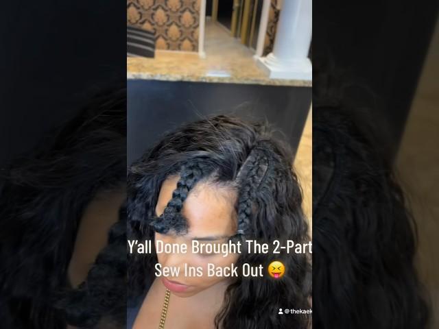 2-Part Versatile Sew In  Bundles Provided By Me ️ TheKaeKollection.com
