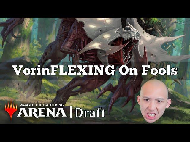 VorinFLEXING on Fools | Kaldheim Draft | MTG Arena