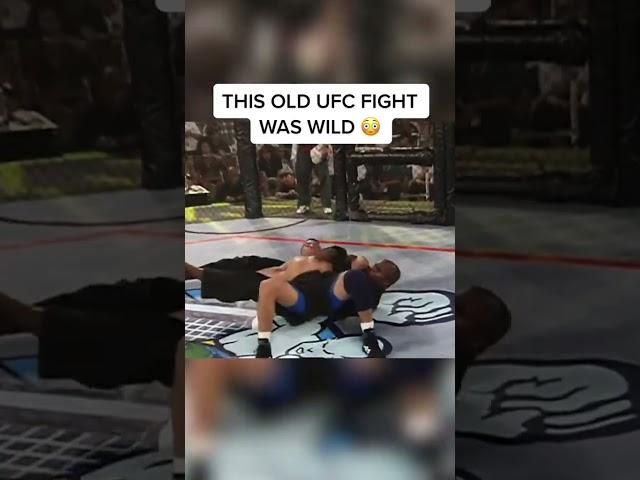 UFC in 1996 was different  (via UFC)