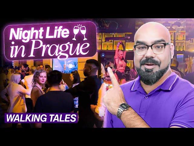 Night Life in Prague, Czechia ~ Walking Tales #25 | Junaid Akram