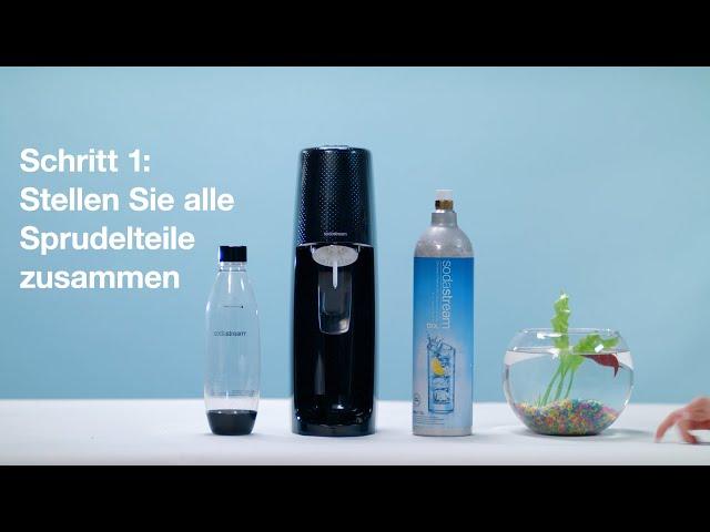 SodaStream MAXI SPIRIT - How To Use DE