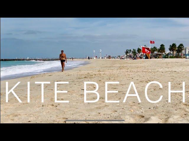 BEST Dubai Public Beach | KITE BEACH WALK