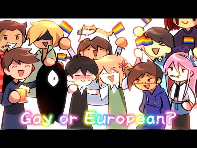 Gay or European? [OMORI] (happy pride month!️‍)