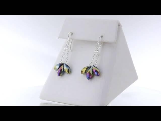 AVA Rainbow Briolette Earrings