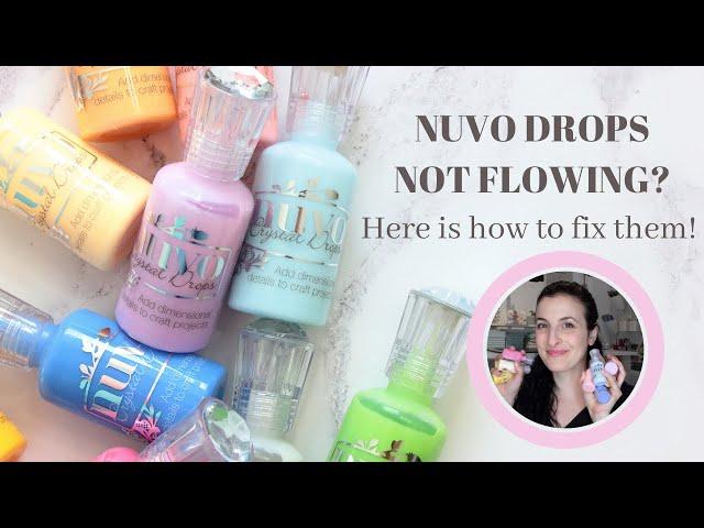 Quick CARD MAKING Hack: NUVO DROPS