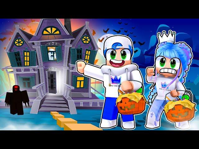 ROBLOX ESCAPE HAUNTED HOUSE HALLOWEEN OBBY! Don't Trick Or Treat At 3AM!