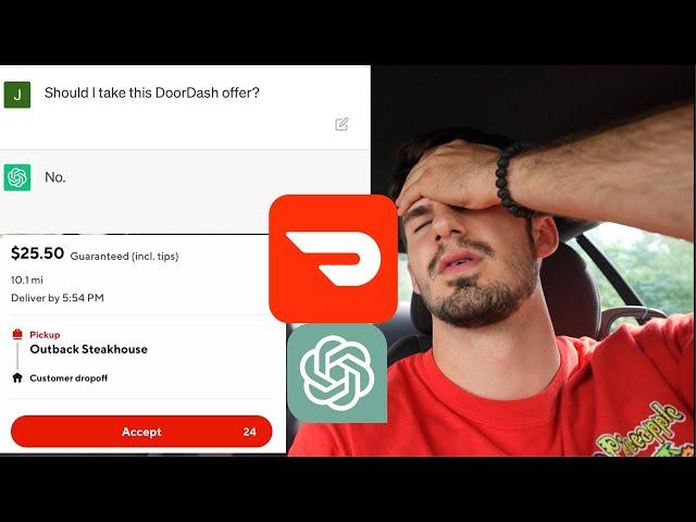 Doordash Deliveries Chosen By AI ChatGPT | ChatGPT Doordash Delivery Challenge