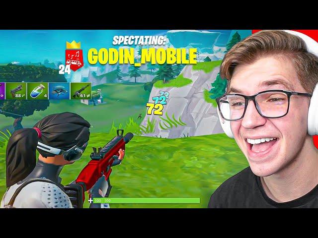 I Spectated OG Fortnite Mobile Players... (bad idea)