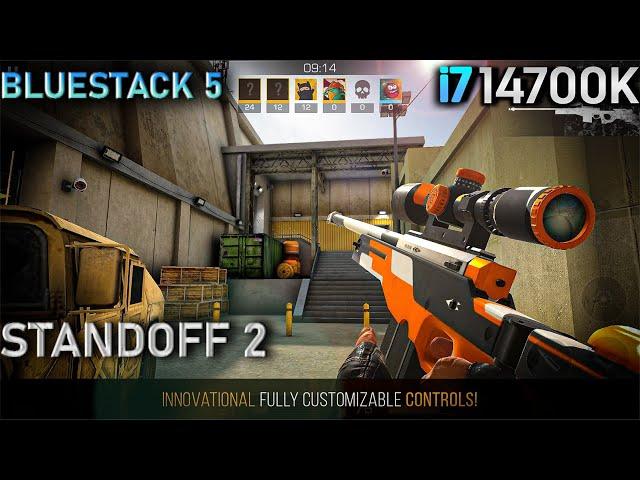 Playing STANDOFF 2 on PC Emulator BlueStacks 5 Smooth 240FPS |i7 14700K