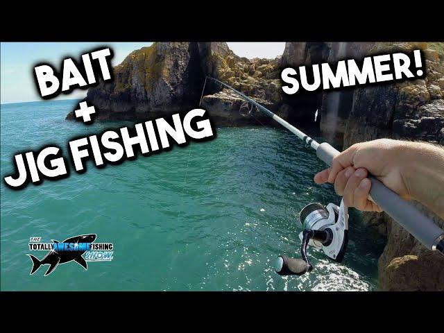 Summer Rock Fishing with Jigs & Bait | TAFishing