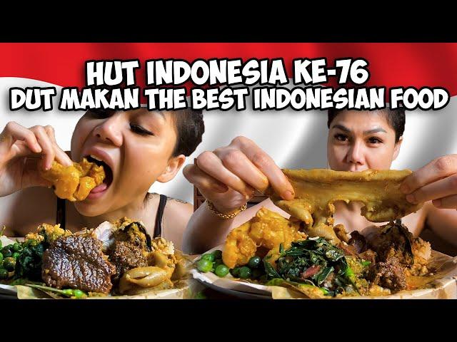 DUT MAKAN NASI PADANG THE BEST MASAKAN INDONESIA DI ULANG TAHUN KEMERDEKAAN 