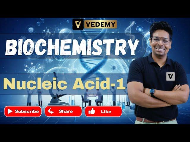 Nucleic Acid | Part-1 | Biochemistry | Virendra Singh | CSIR | GATE | DBT | ICMR | IIT JAM | CUET |