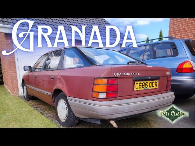 PARKED FOR 17 YEARS! Can I Make This 1986 Ford Granada RUN AND DRIVE TO AN MOT?!