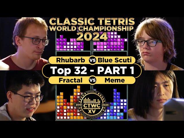 TETRIS GAME CRASHERS ARE HERE! | Round 1 Part 1 CTWC 2024