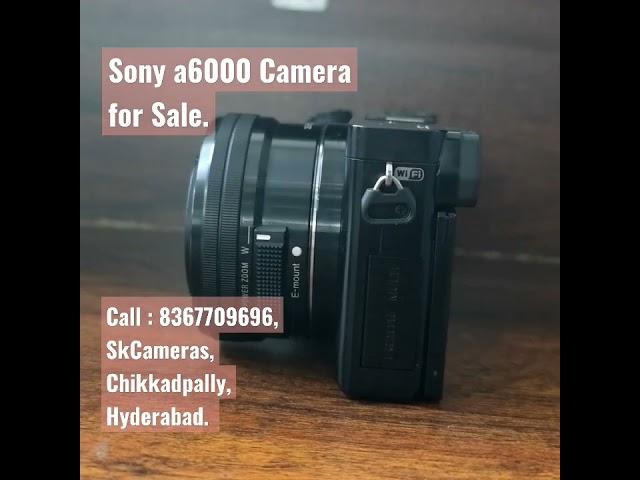 #sony #sonyalpha #sonya6000 #sonybody #sonylens #weddingphotography #camerastore #hyderabad