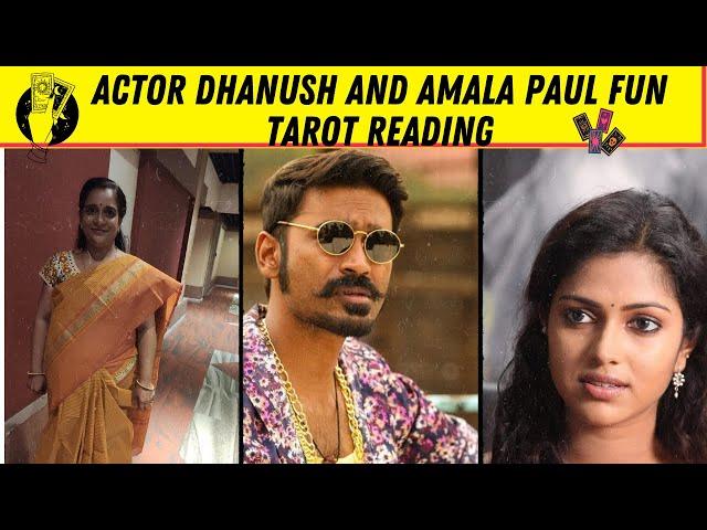 Actor Dhanush and Amal Paul Fun Tarot reading with Famous woman tarot Reader Jayashree Watch Now