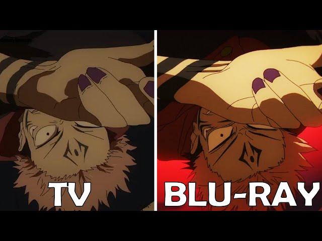 MAPPA'S BRAND NEW Animation for Jujutsu Kaisen Season 2 Episode 17 Sukuna vs Mahoraga TV vs BLU-RAY