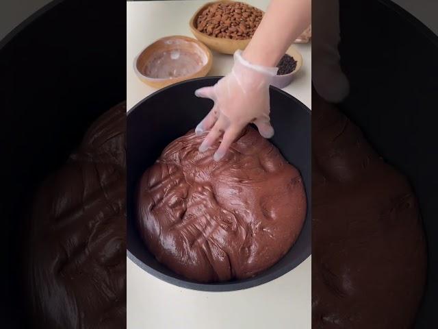 Homemade Nougat Candy with marshmallows and chocolate || Easy nougat recipe #shorts #shortvideo