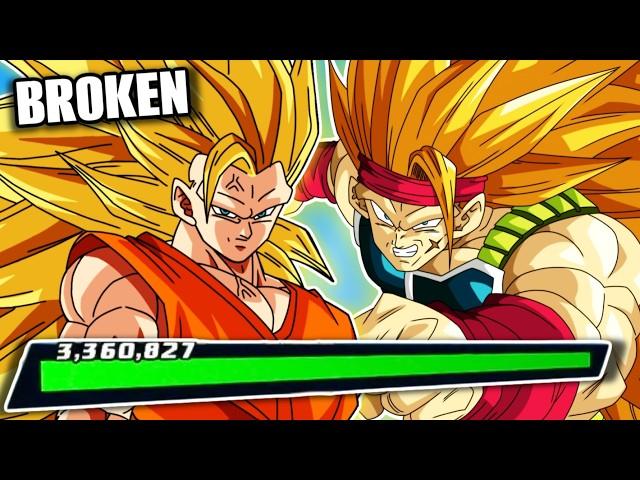 They made Goku & Bardock OP in this Dragon Ball Game...