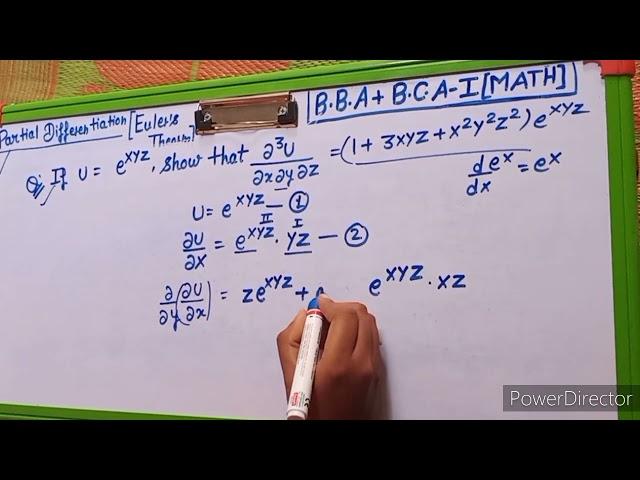 B.C.A+B.B.A_1year_math partial differentiation