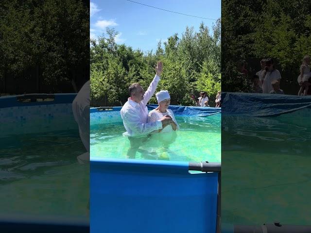 Водне хрещення | Сестра  Надія #діммолитви #хрещення #клюсівська18а