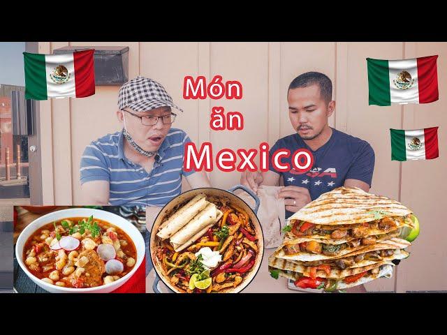 Ăn những món ăn nước MEXICO