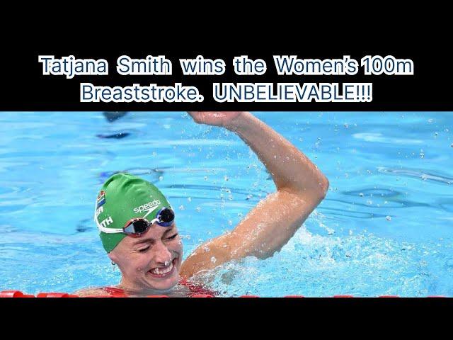 Tatjana Smith Wins It At the Death  | What An Unbelievable!!! Swim | WATCH FANS REACTIONS