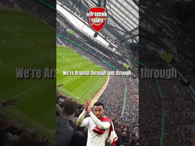 New Arsenal Chant | Arsenal 0-0 Manchester City #football #wearethearsenal #premierleague #arsenal