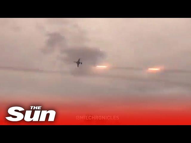 Ukrainian Air Force shoots down Russian aircraft and drops bombs on positions