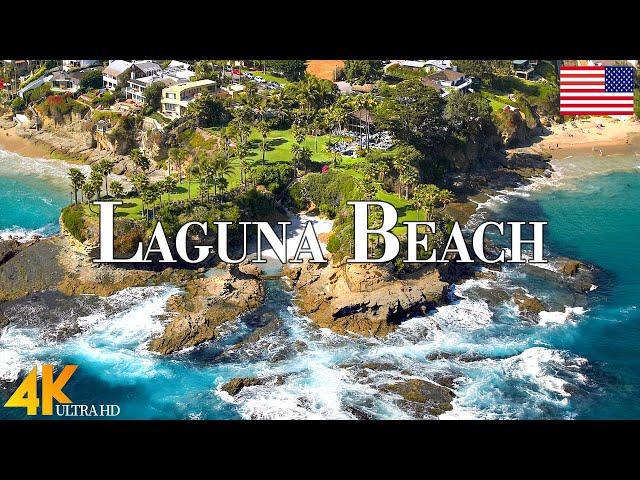 Laguna Beach, California 4K Ultra HD • Stunning Footage, Scenic Relaxation Film with Calming Music.