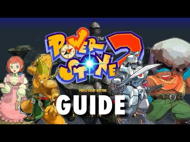 Power Stone 2 Character Guide Mel, Wang Tang, Ryoma, Guntrock