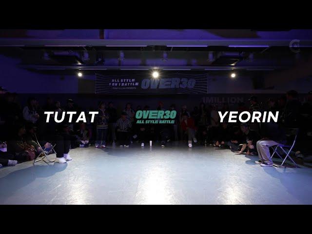 TUTAT VS YEORIN | TOP8 | OVER30 ALLSTYLE BATTLE | KOREA 2023