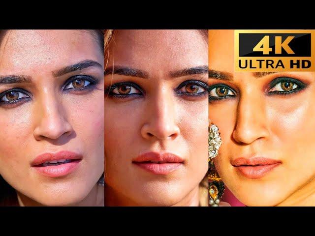 Kriti Sanon Close Up Face & Lips 4K | Kriti Sanon Vertical Edit 4K | Dream Fann