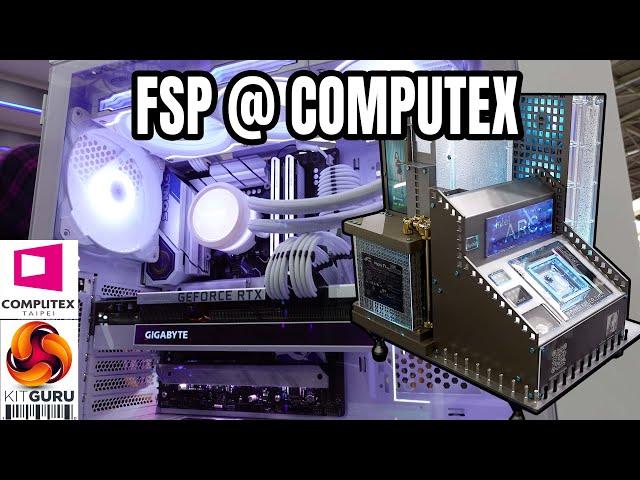 Computex 2023: FSP - cases, coolers, mods and PSU's