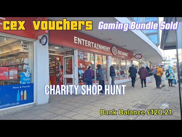 Cex Vouchers With A Cheeky Charity Shop Search And Changes To YouTube #17