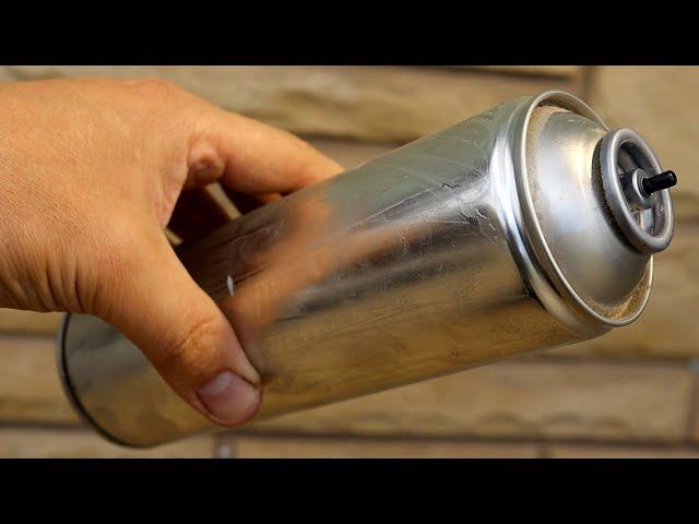 AFTER LEARNING THIS SECRET, you will never throw away an empty can! A brilliant idea .