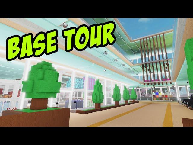 Massive Base Tour w/ Dopditer & Velho! Roblox Lumber Tycoon 2