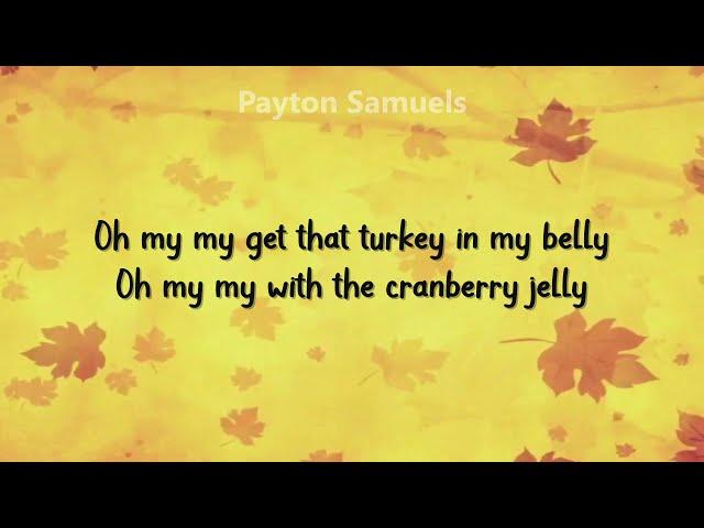 Matthew West - Gobble Gobble (Lyrics) ʜᴀᴘᴘʏ ᴛʜᴀɴᴋꜱɢɪᴠɪɴɢ