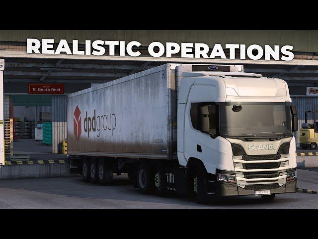 Realistic Operations - Using the Most Realistic Mods Possible in Euro Truck Simulator 2 -Scania G370