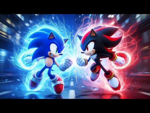 SONIC x SHADOW Generations In Speed Race? Who Will Win? | Sad Story | Sonic The Hedgehog 3 Animation