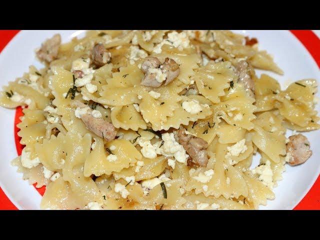 МАКАРОНЫ С МЯСОМ И СЫРОМ НА СКОВОРОДЕ, МАКАРОНЫ ПОД СЫРОМ РЕЦЕПТ, ВТОРЫЕ БЛЮДА С СЫРОМ, АДЫГЕЙСКИЙ С