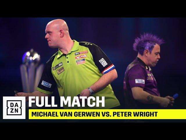 FULL MATCH | Michael van Gerwen vs. Peter Wright (2019/20 Darts World Championship)