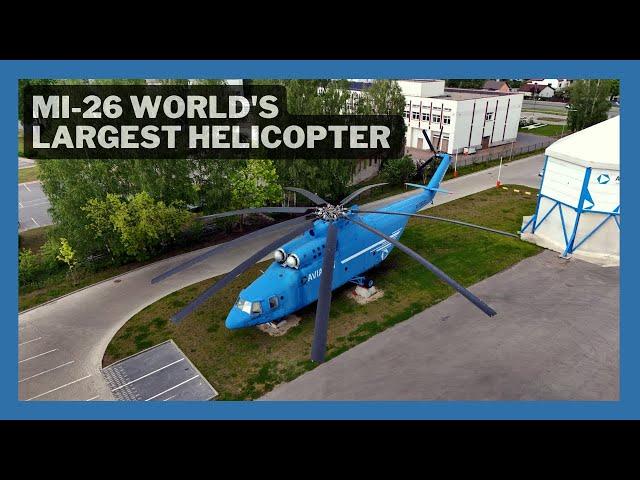 The Mighty MI-26 in Riga - Latvia: World's Largest Helicopter  