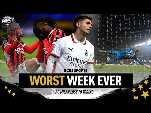 Is it AC Milan's Worst Week Ever? | Milan suffer UCL exit and Torino defeat | CBS Sports Golazo