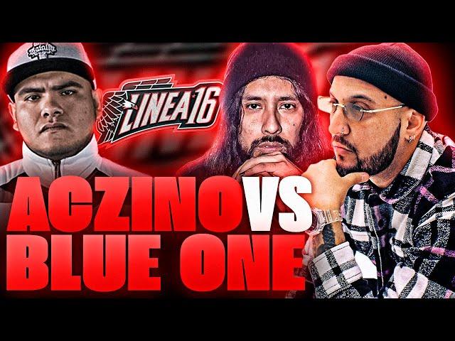  DE LAS MEJORES BATALLAS DE LA HISTORIA  PIEZAS REACCIONA A ACZINO VS BLUE ONE EN LÍNEA 16