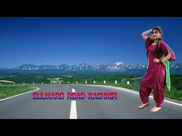 NEW PAHARI VIDEO GULMARG ROAD KASHMIR APNA JK PAHARI GEET PAHARI SONG