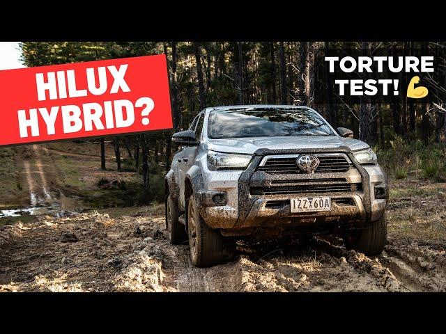 2024 Toyota HiLux 48V (hybrid) detailed review: 0-100, POV test drive, off road