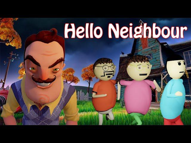 Hello Neighbour Horror Story Part 1 | Make Joke Of Horror
